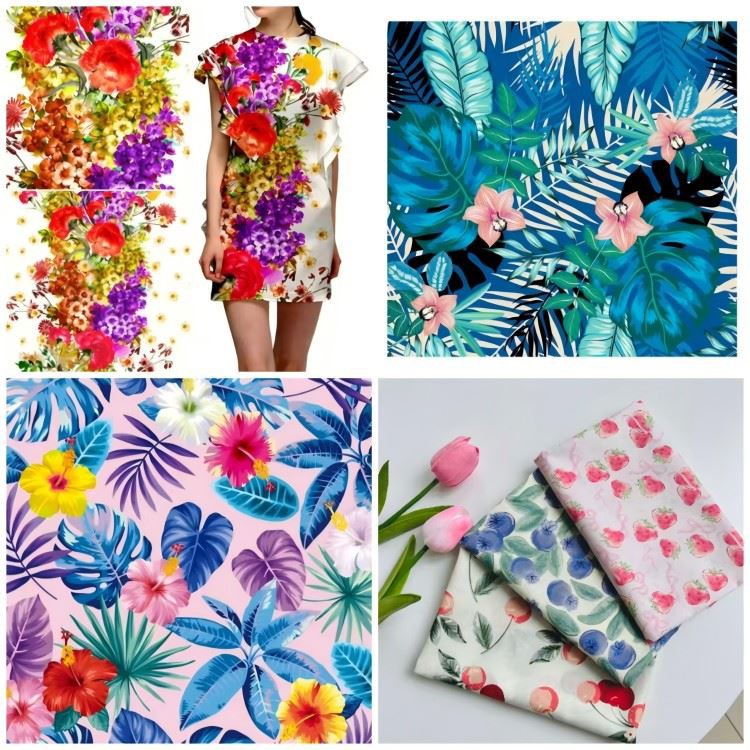 Digital Print Personalized Polyester Fabric